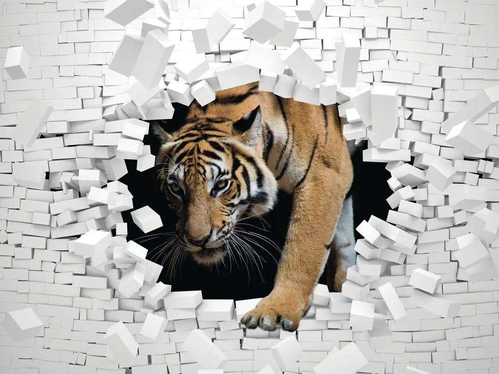 3D tigar 2 3D tigar - Slika 2